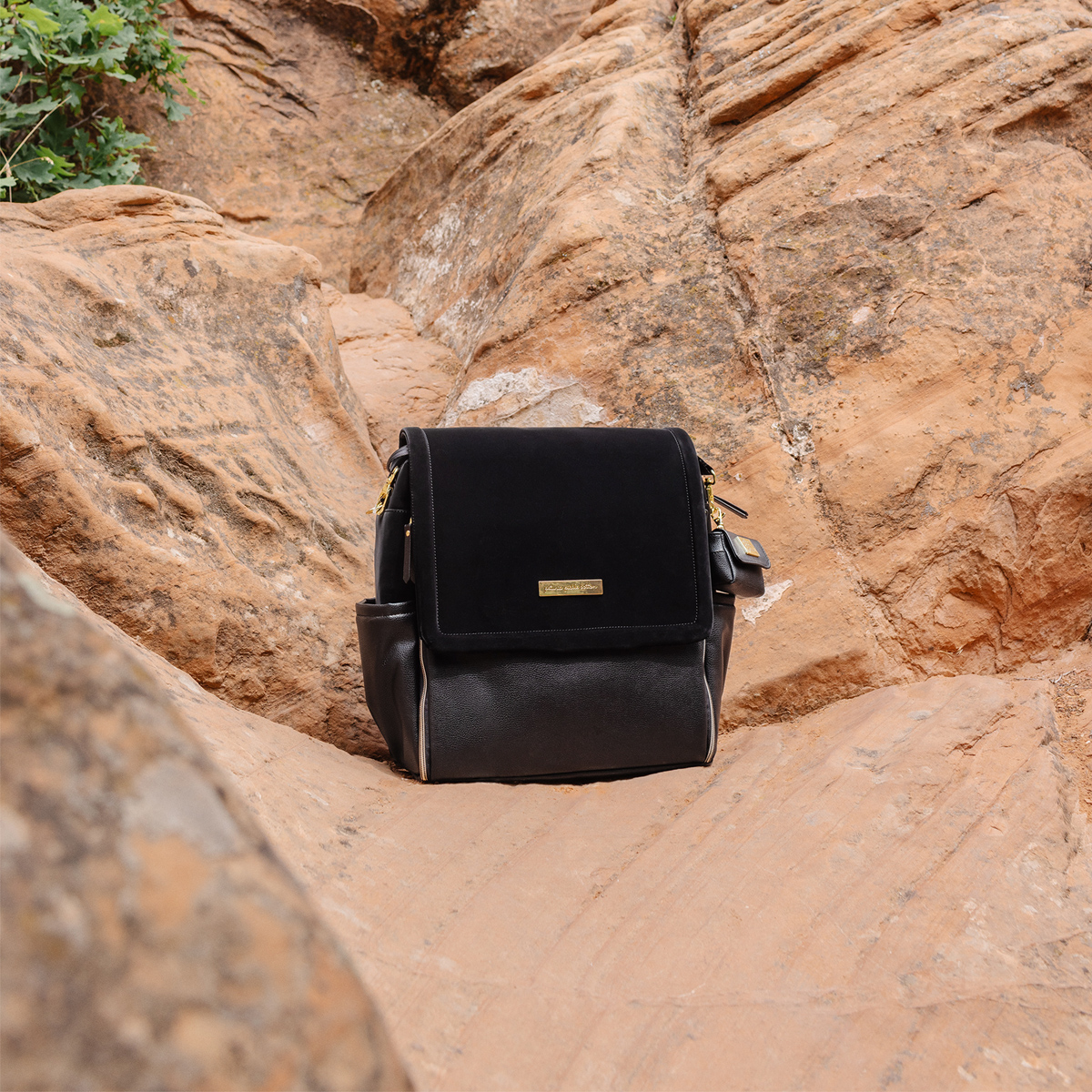 boxy backpack in twilight black