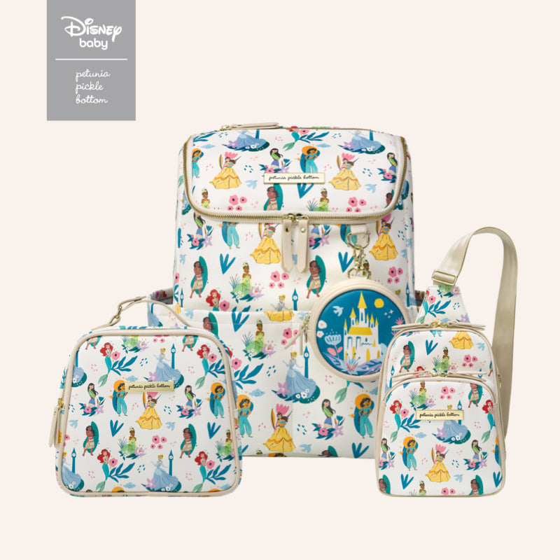 Petunia Pickle Bottom Method Backpack Bundle Disney Princess Courage Kindness