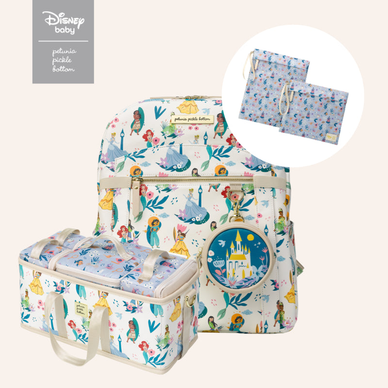 Provisions Backpack Bundle Disney Princess Courage Kindness Petunia Pickle Bottom