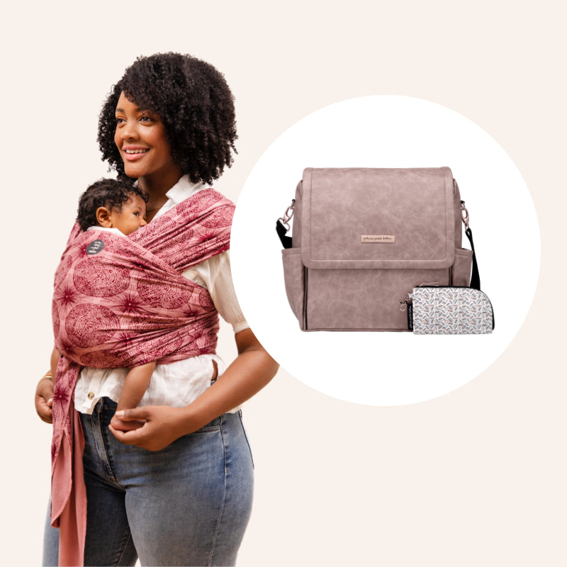 Moby wrap hot sale petunia pickle bottom