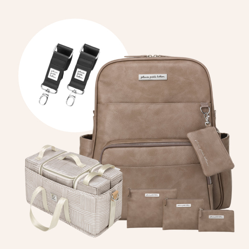 Sync Backpack in Mink & Accessory Bundle
