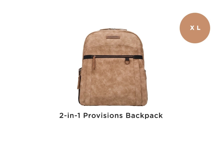2-in-1 provisions backpack. XL