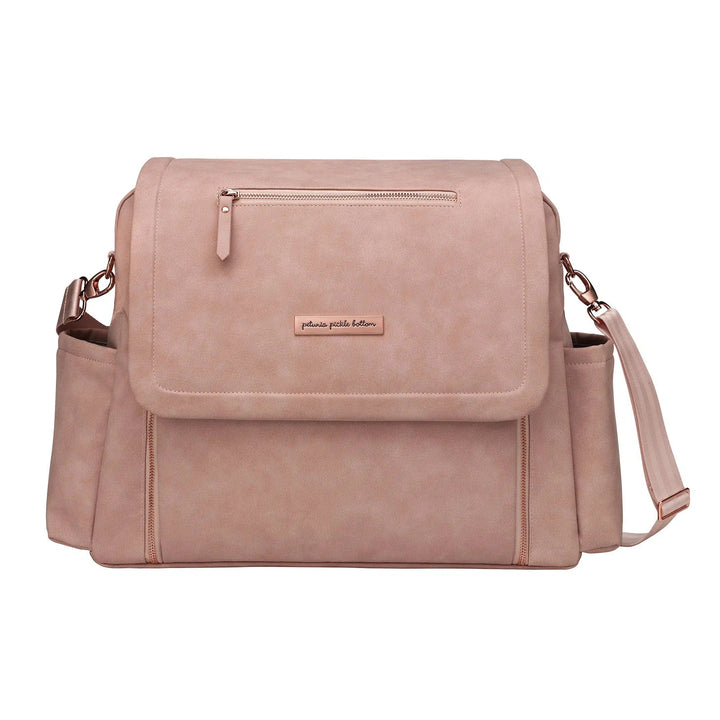 Boxy Backpack Deluxe in Toffee Rose-Diaper Bags-Petunia Pickle Bottom