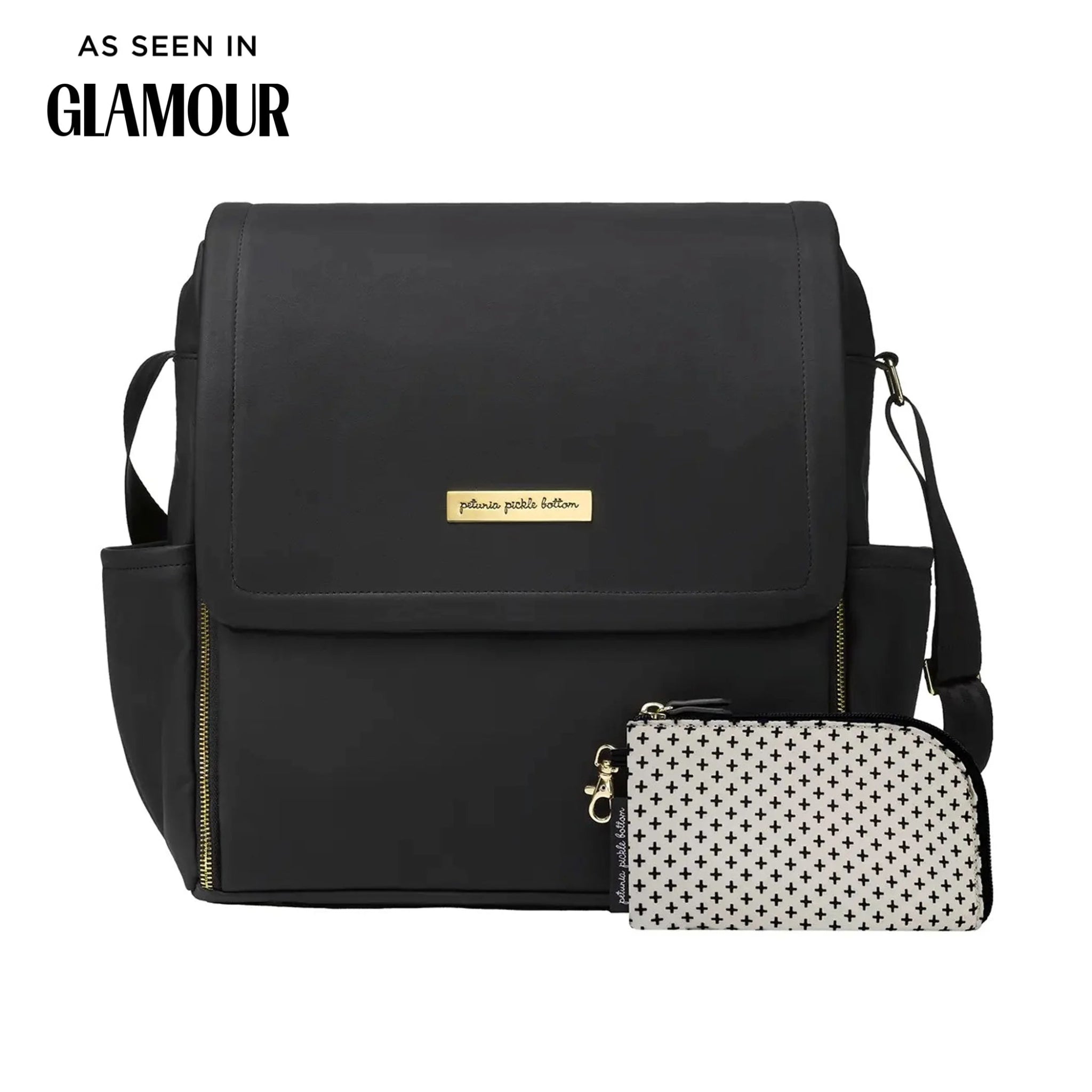 Boxy Backpack Black Matte – Petunia Pickle Bottom