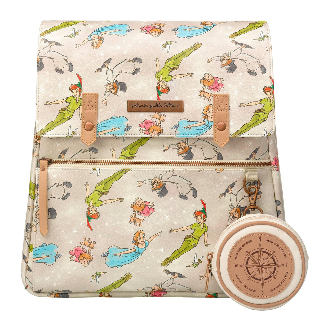 Meta Backpack in Disney's Off to Never Land-Diaper Bags-Petunia Pickle Bottom