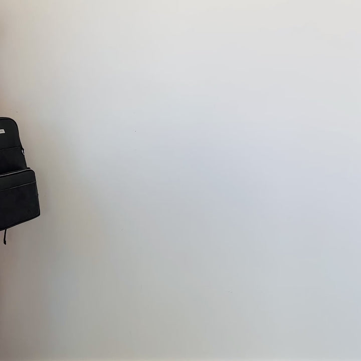 Sync Backpack in Carbon Cable Stitch