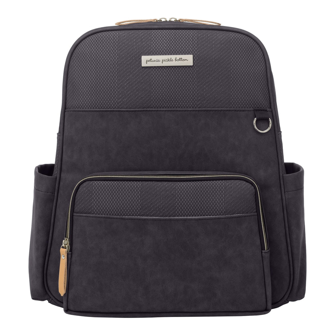 Sync Backpack in Carbon Cable Stitch-Diaper Bags-Petunia Pickle Bottom