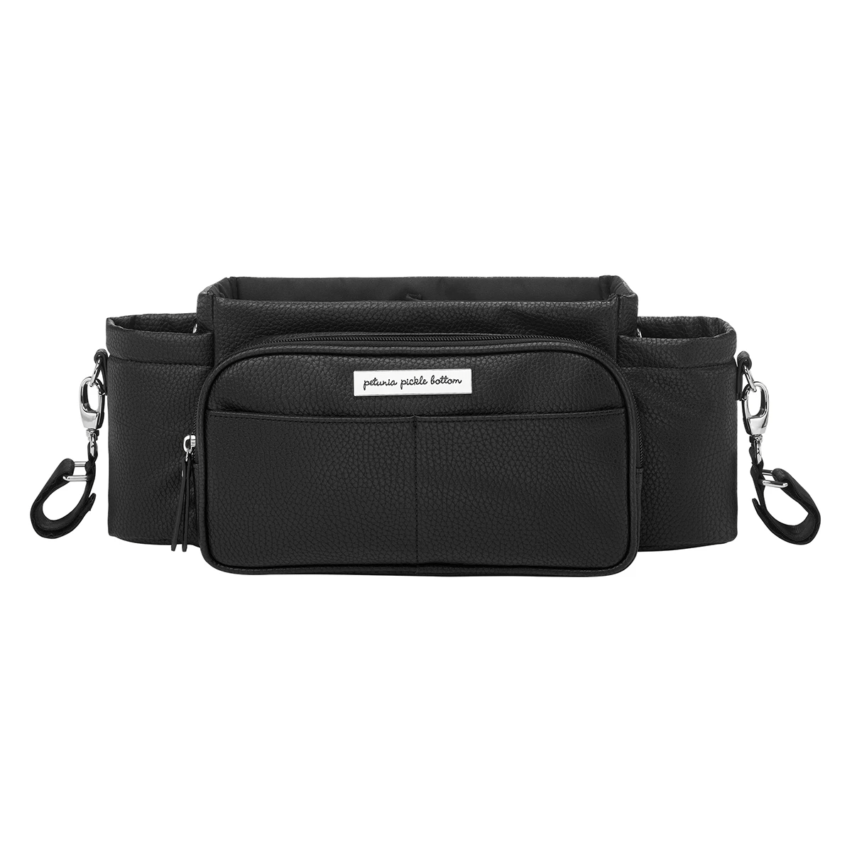 Petunia Pickle Bottom Wander Stroller Caddy Deluxe, Ebony