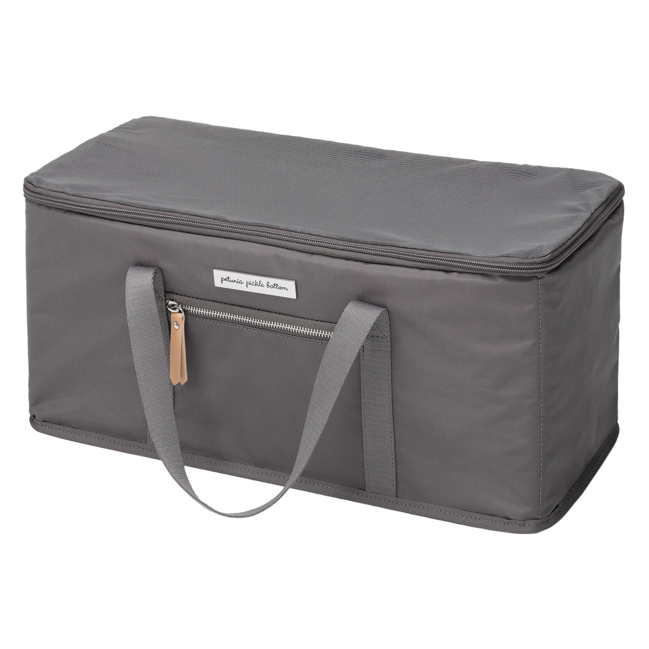 Petunia Pickle Bottom Inter-Mix Live-for-the-Weekender Travel Bag in Pewter