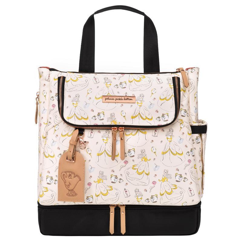 Petunia Pickle Bottom Disney Whimsical Belle Pivot Diaper Backpack