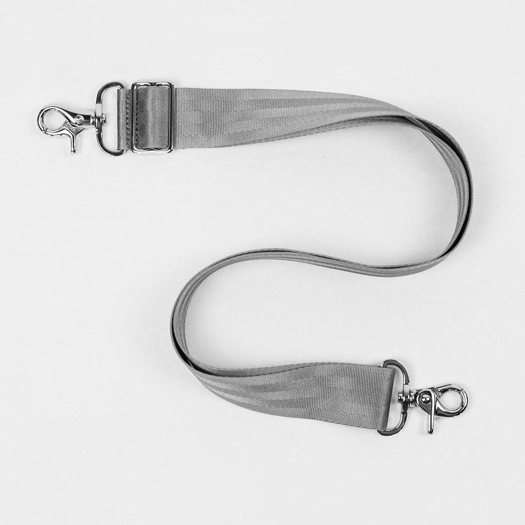 Shoulder Strap 1.5 Inch in Grey/Silver-Shoulder Straps-Petunia Pickle Bottom
