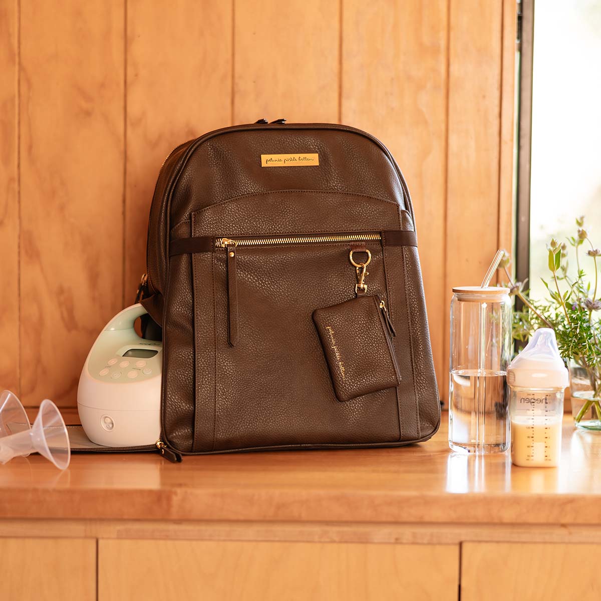Petunia Pickle Bottom 2-In-1 Provisions Backpack, Saddle Petunia Pickle Bottom 2-In-1 Provisions Backpack, Saddle