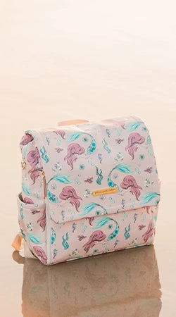 boxy backpack in little mermaid