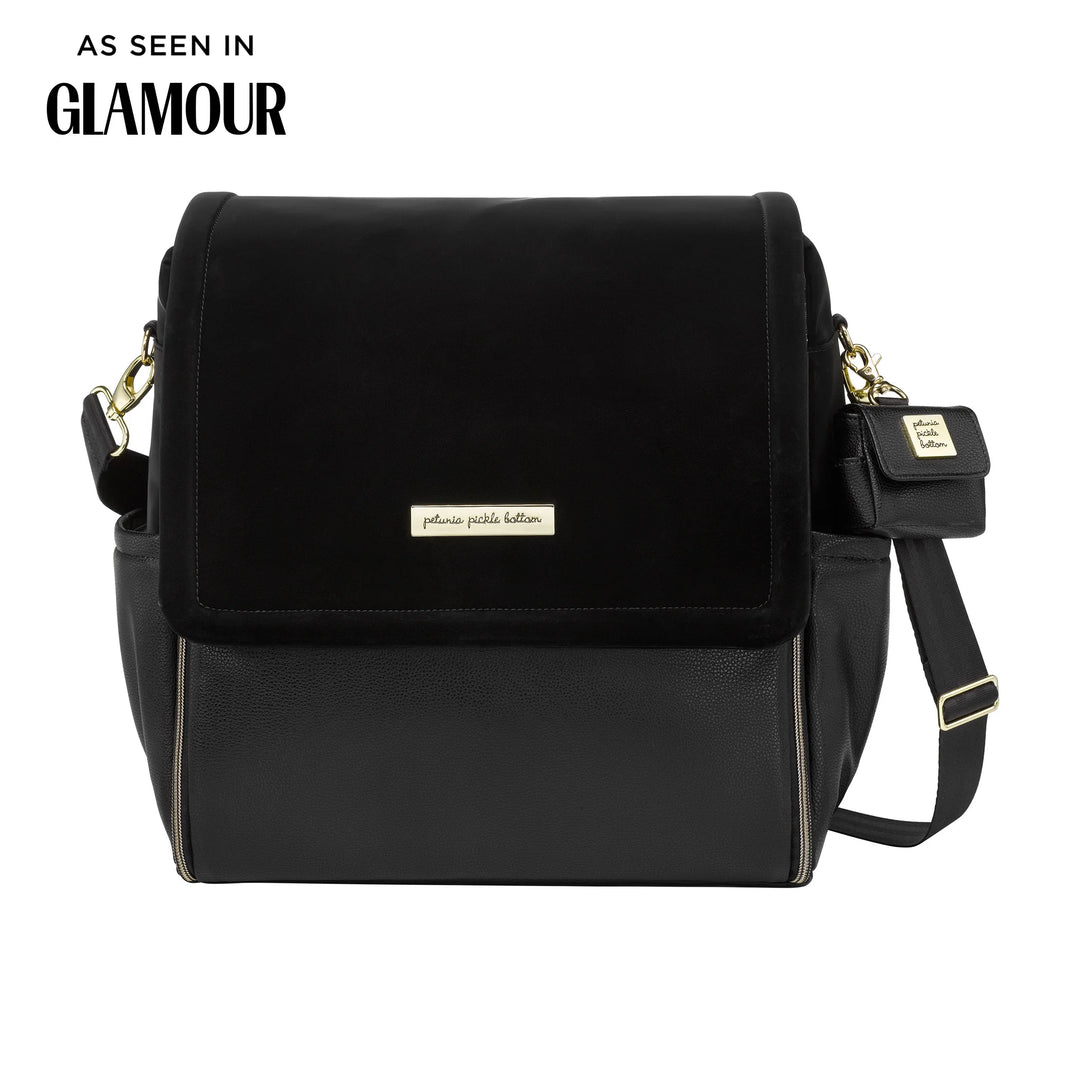Boxy Backpack in Twilight Black