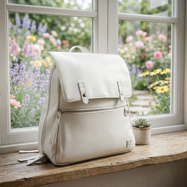 Meta Backpack in Ivory