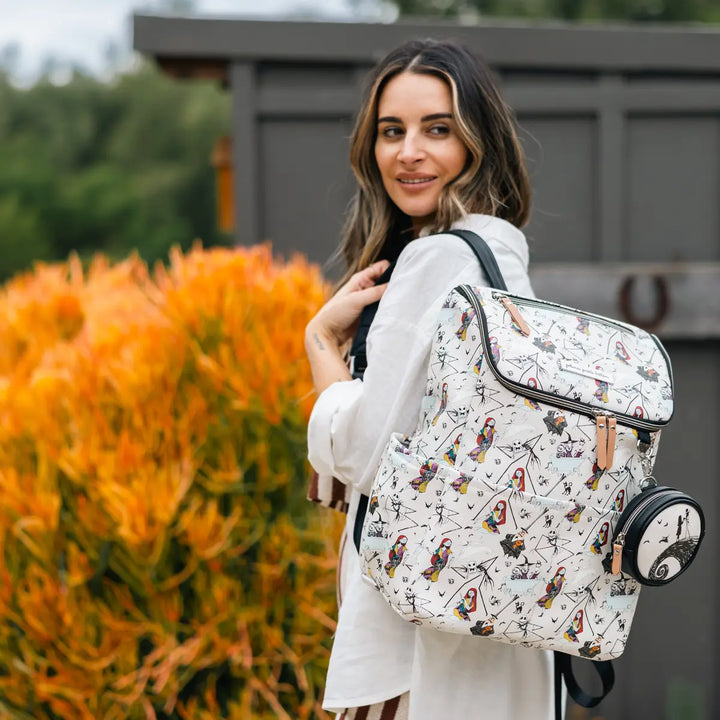 mom wearing the Method Backpack in Disney's Halloween Town