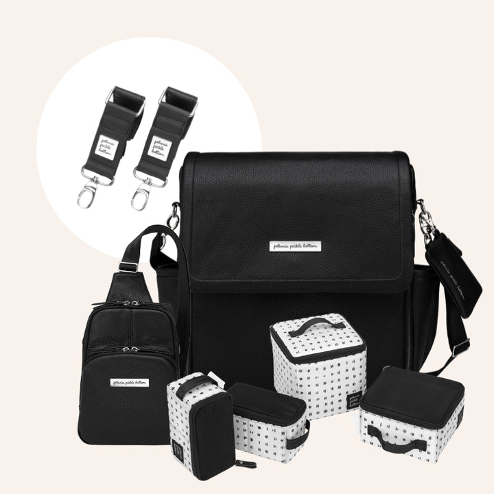 Boxy Backpack in Cedar & Accessory Bundle