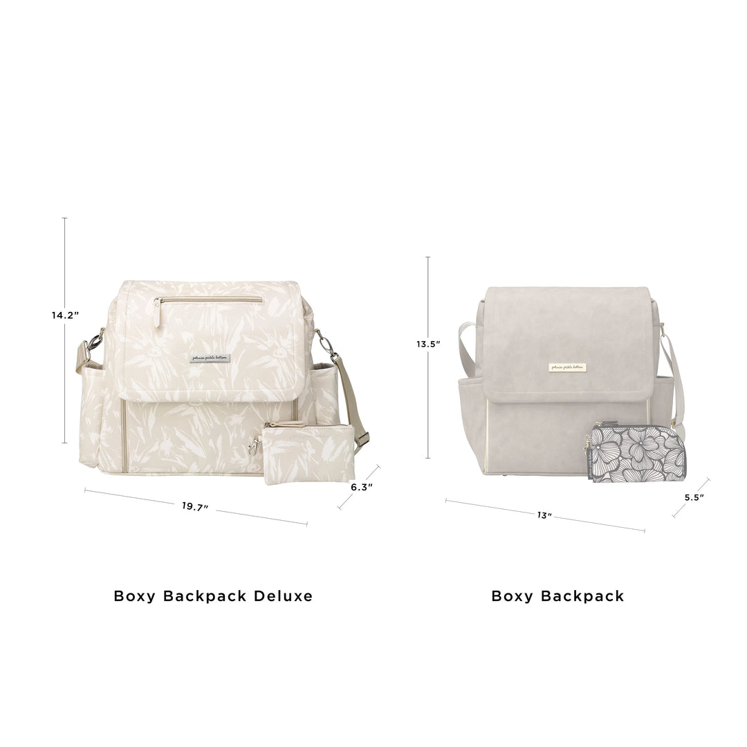 boxy backpack deluxe versus the boxy backpack