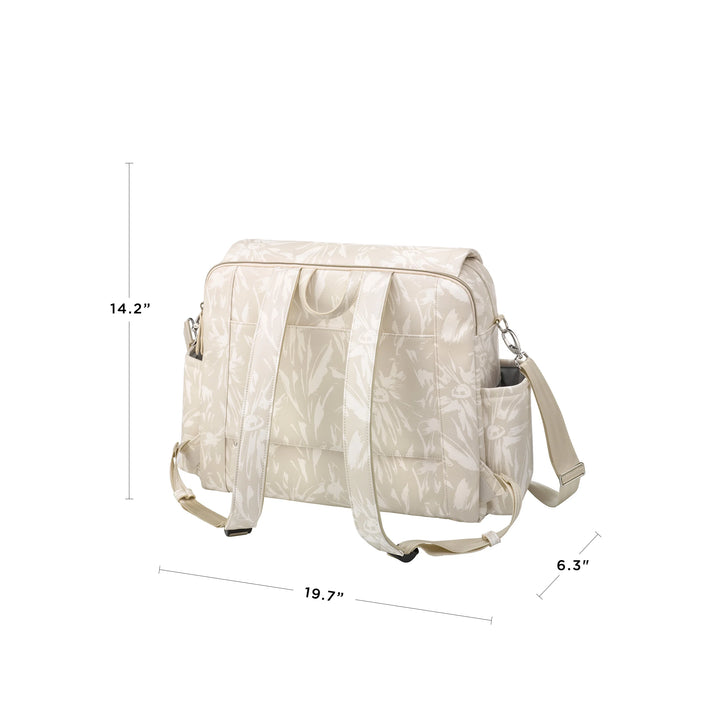 Boxy Backpack Deluxe dimensions 14.2 inches tall, 19.7 inches long, 6.3 inches wide