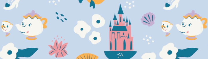 interior pattern of the disney princess courage and kindness collection