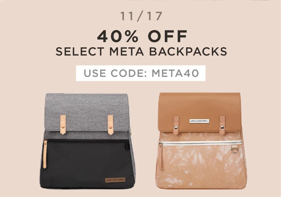 11/17 40% off select meta backpacks use code: meta40