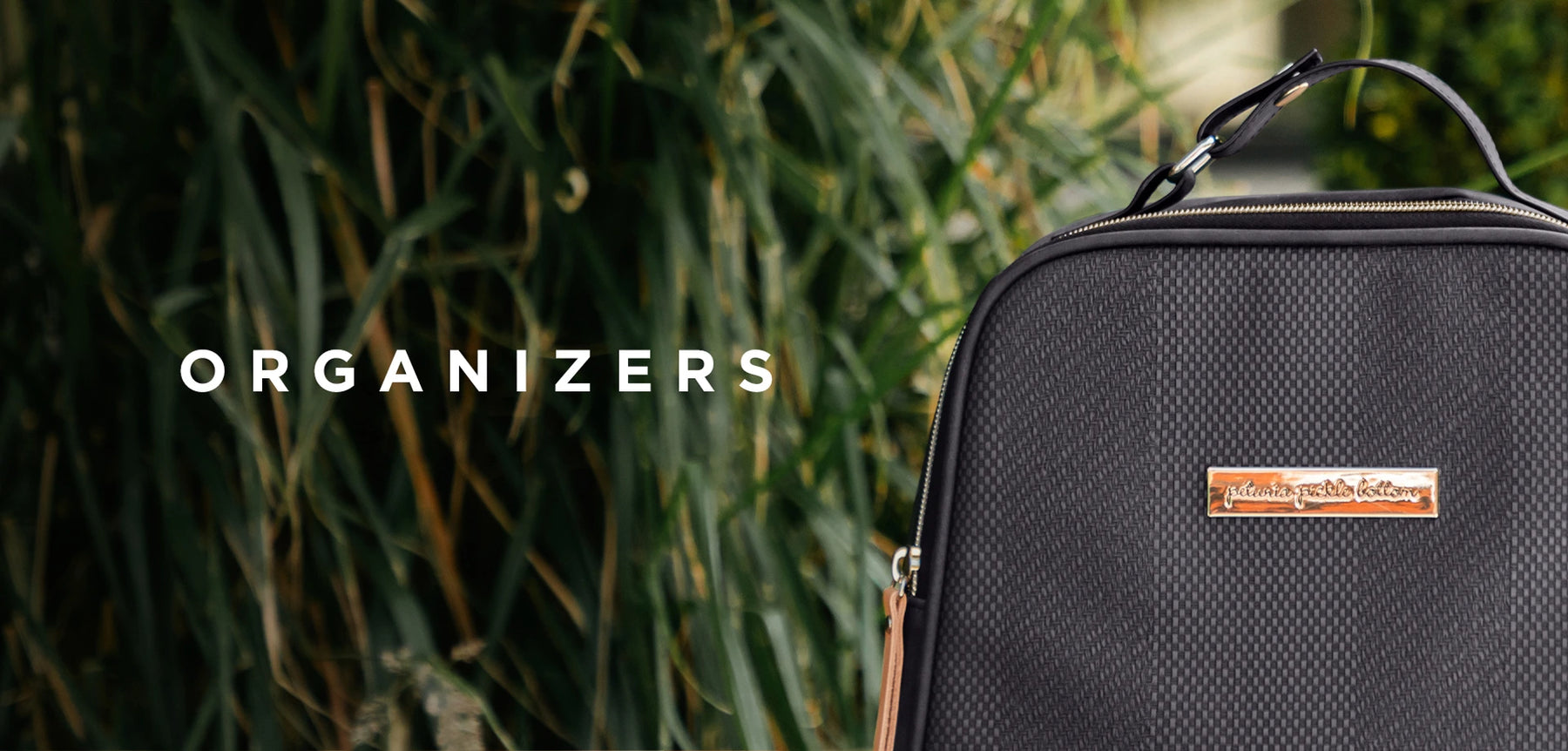 The best organizers, shown carbon cable stitch tandem bottle & lunch tote