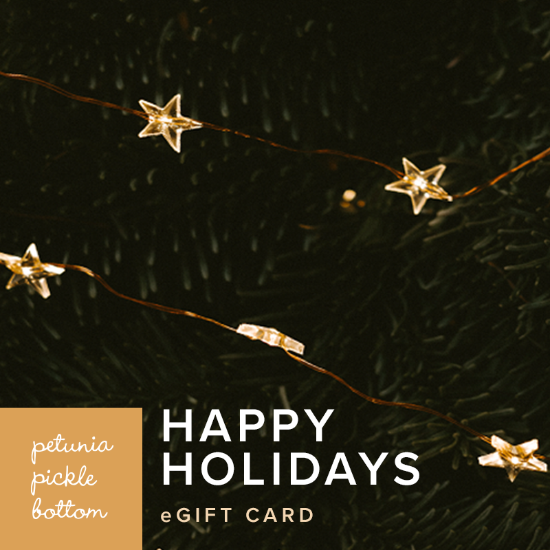 petunia holiday e gift card