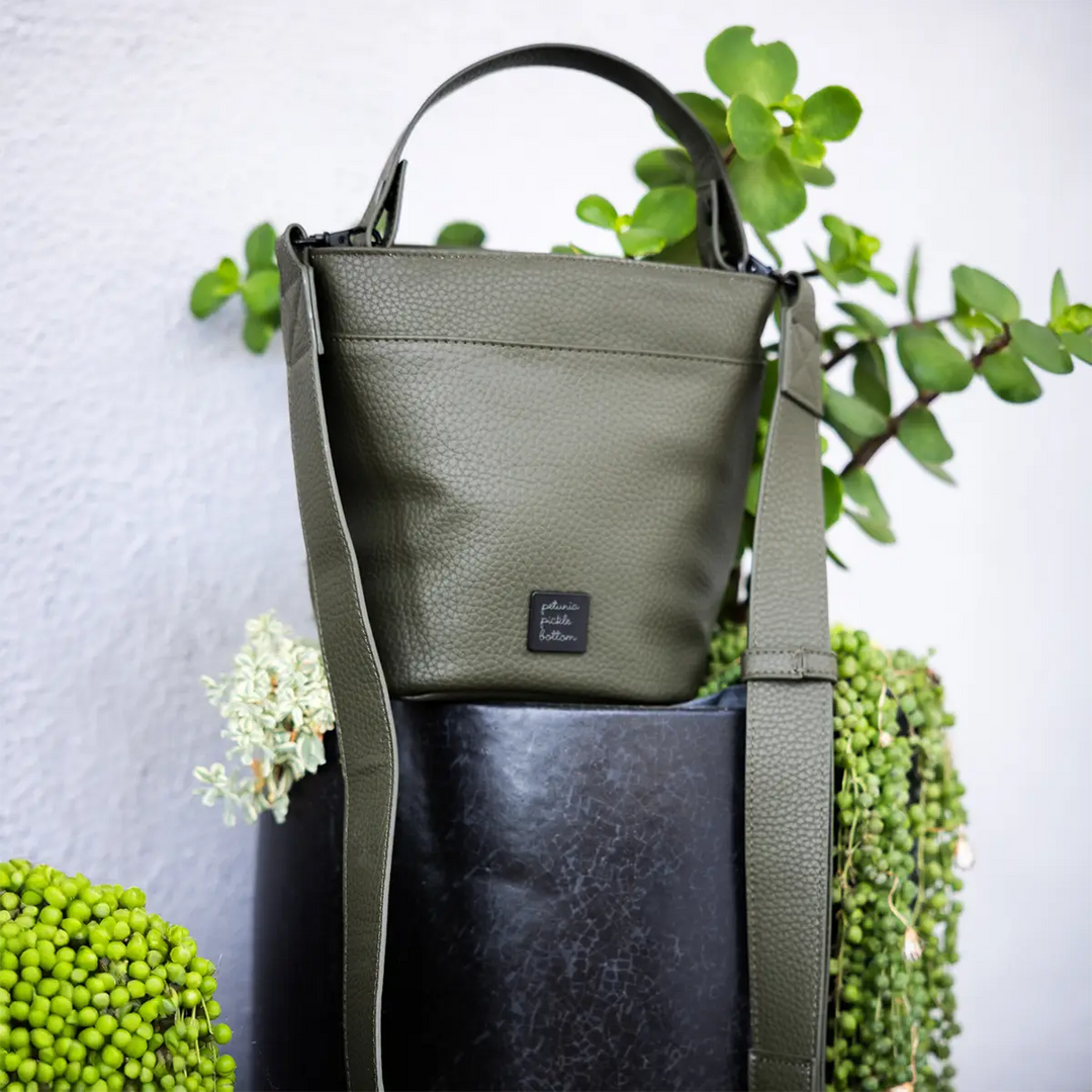 Petite Bucket Bag in Olive