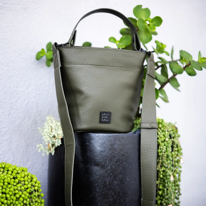 Petite Bucket Bag in Olive