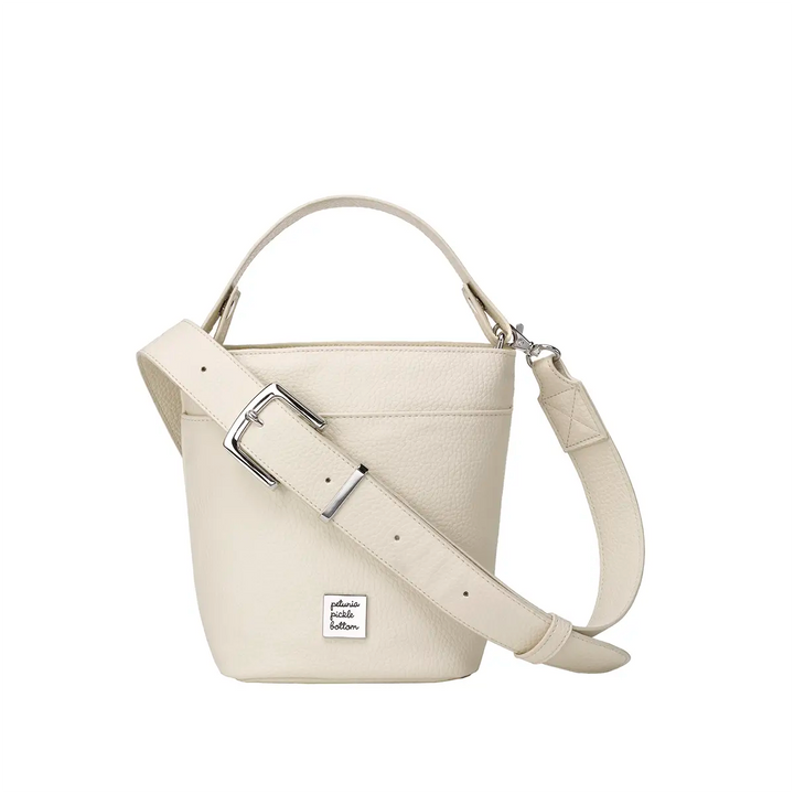 Petite Bucket Bag in Ivory
