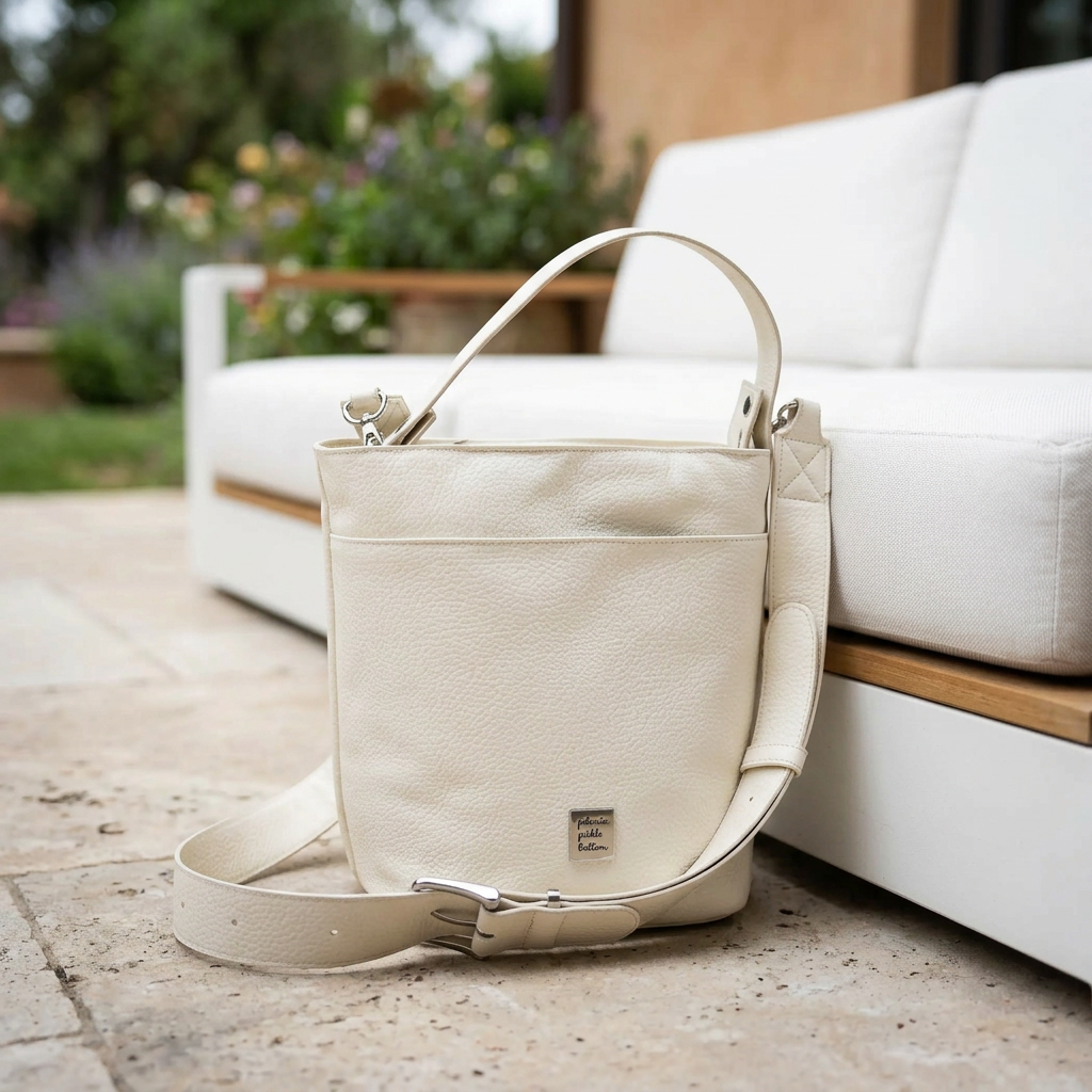 ⁠Pro Bucket Bag in Ivory