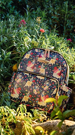 district backpack in disney's snow white's enchanted forest