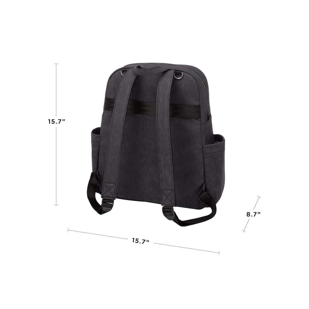 Sync Backpack dimensions 15.7 inches tall, 15.7 inches wide, 8.7 inches deep