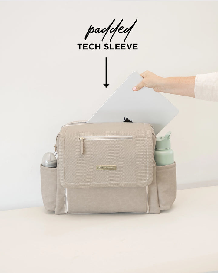 boxy backpack deluxe large padded tech sleeve for storing laptops or tablets