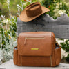 boxy backpack deluxe in cedar