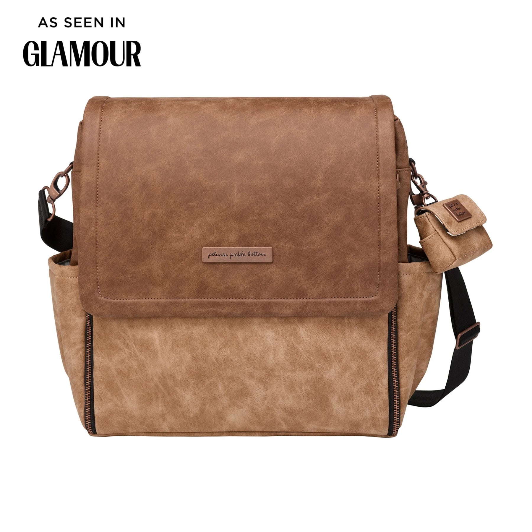 Boxy Backpack in Brioche – Petunia Pickle Bottom
