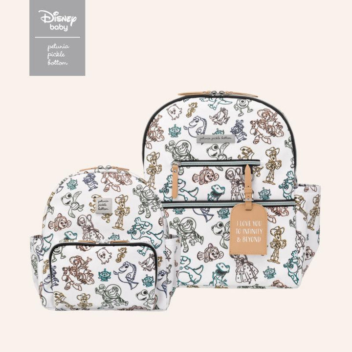 Disney & Pixar Mommy + Me Backpack Bundle-Diaper Bags-Petunia Pickle Bottom
