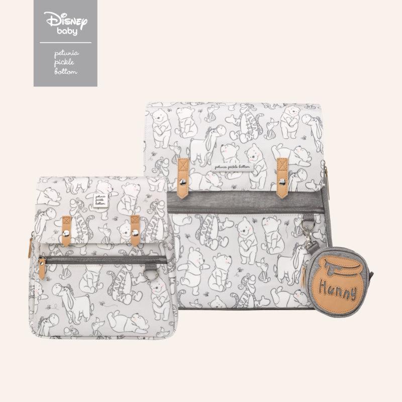 Disney Playful Pooh Mommy + Me Backpack Bundle-Diaper Bags-Petunia Pickle Bottom