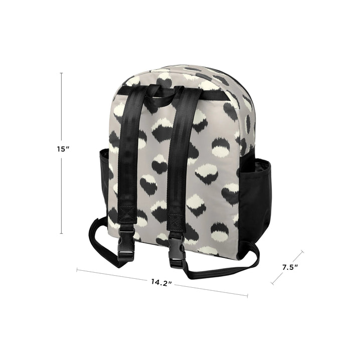 district backpack dimensions: 15 inches tall, 7.5 inches in length, and 14.2 inches in width