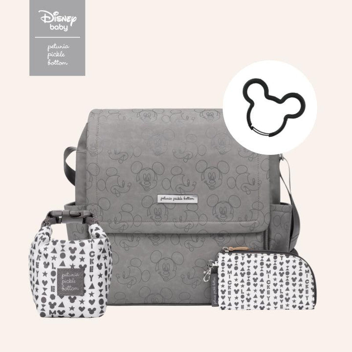 Love Mickey Boxy Backpack Bundle-Diaper Bags-Petunia Pickle Bottom