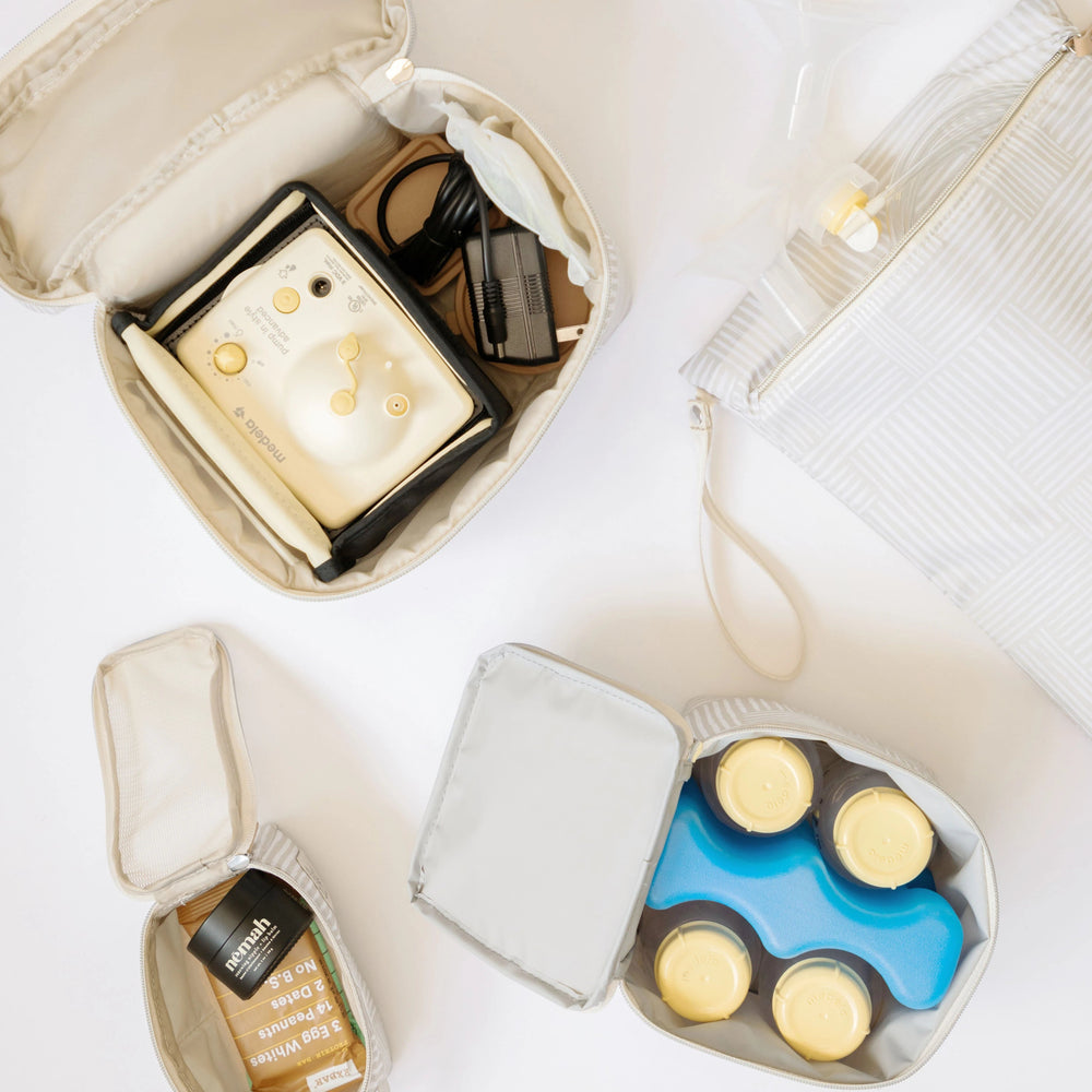 prompt pump kit for breast pump organization
