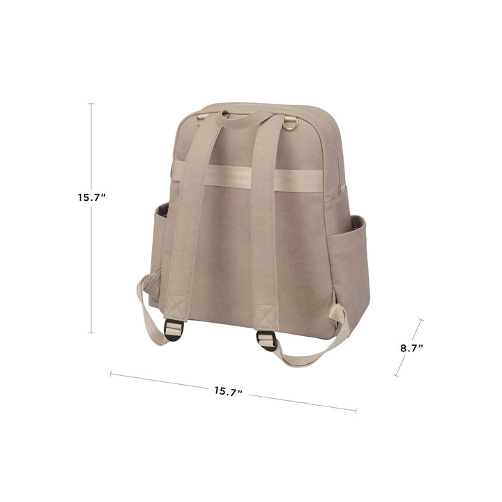 Sync Backpack dimensions 15.7 inches tall, 15.7 inches wide, 8.7 inches tall