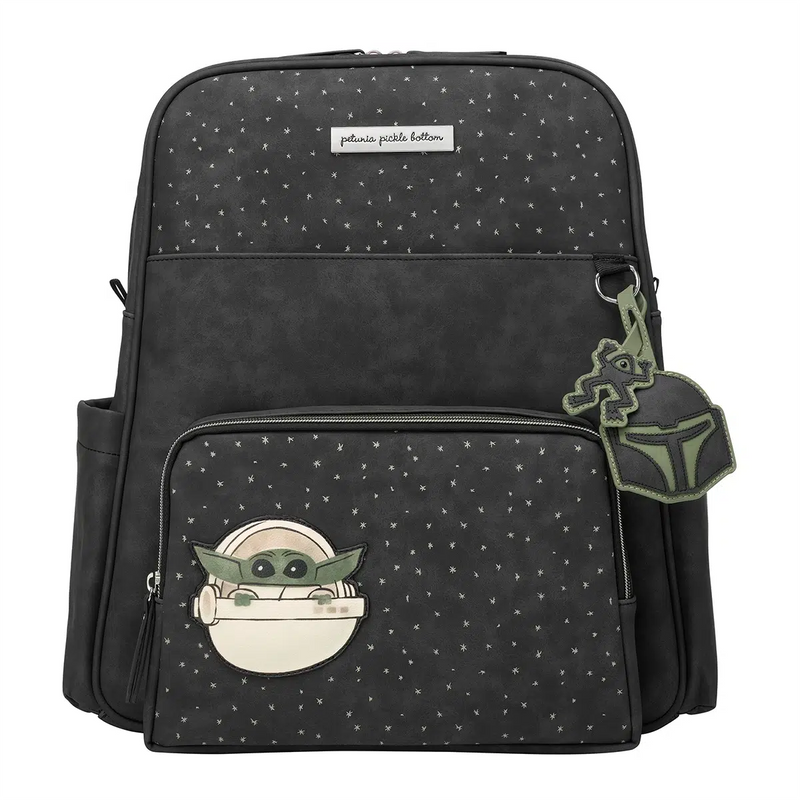 Petunia Pickle Bottom x Star Wars The Child Collection Tandem Insulated Bottle Tote & Lunch Box in Black