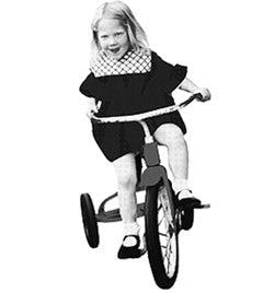 Girl On Trike - Petunia Pickle Bottom Blog