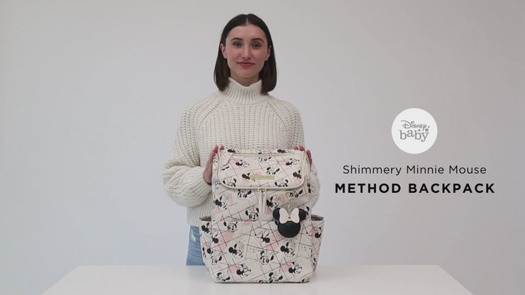 Method Backpack in Shimmery Minnie Mouse – Petunia Pickle Bottom