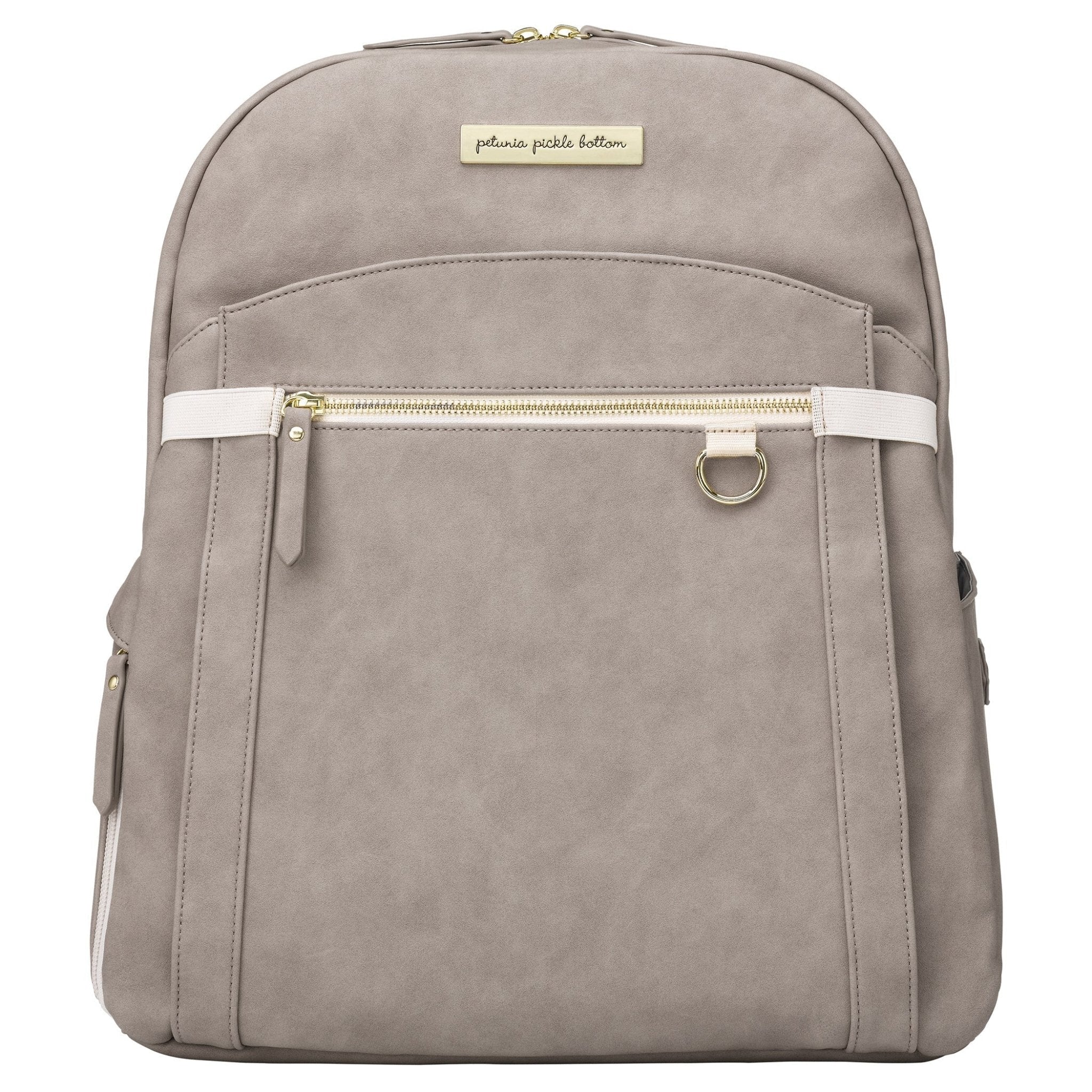 2-in-1 Provisions Backpack in Grey Matte Leatherette, Deluxe Kit
