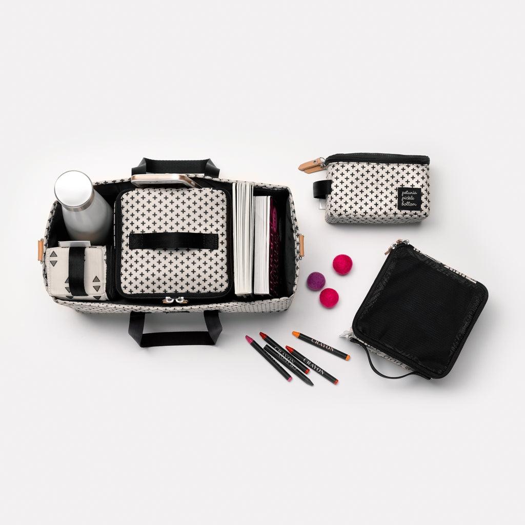 2-in-1 Provisions Backpack & Inter-Mix Deluxe Kit Bundle-Diaper Bags-Petunia Pickle Bottom