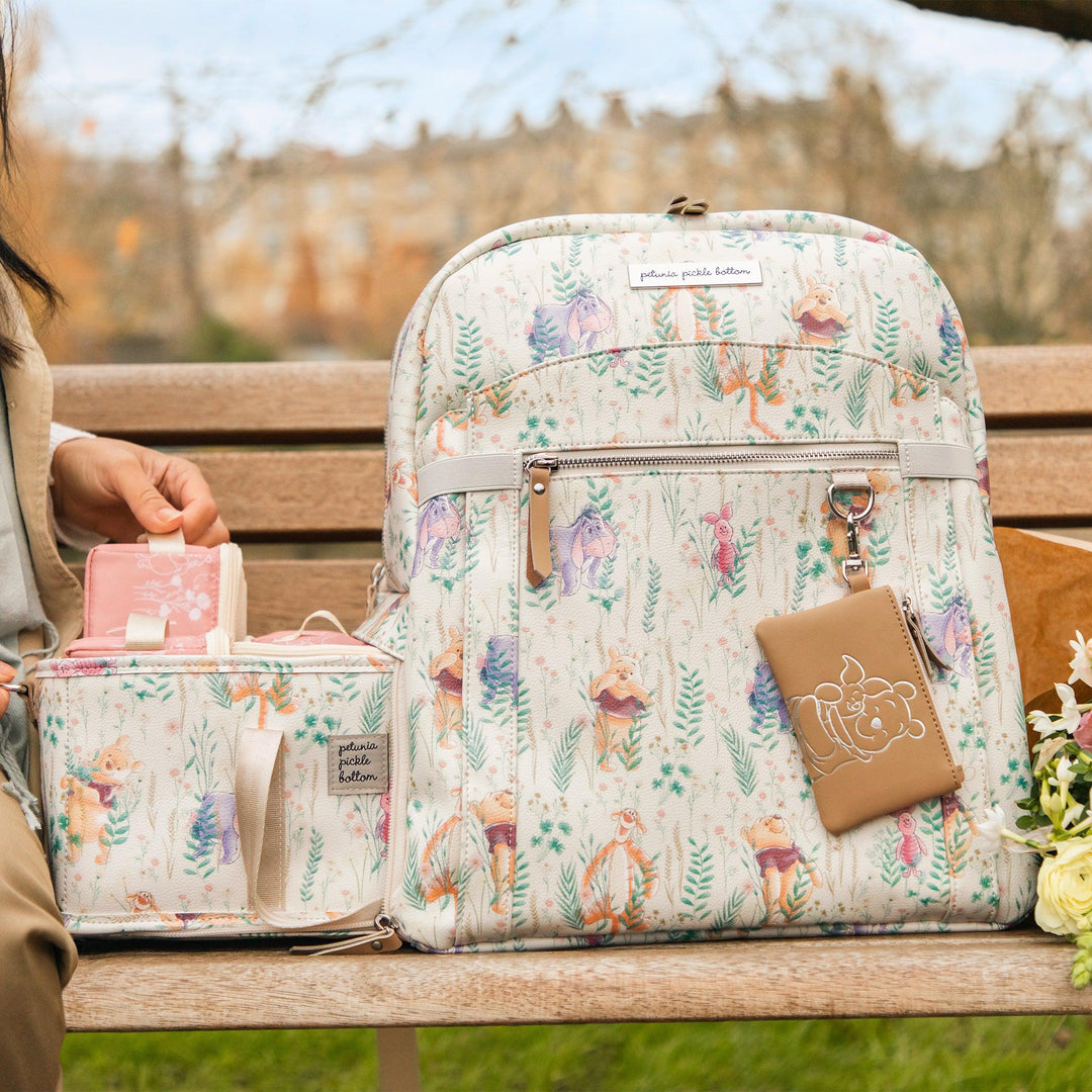 2-in-1 Provisions Breast Pump & Diaper Bag Backpack in Disney's Winnie the  Pooh's Friendship in Bloom