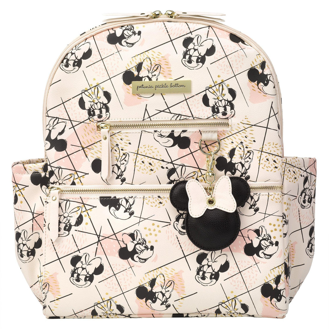 Petunia Pickle Bottom Sketchbook Mickey & Minnie Axis Backpack