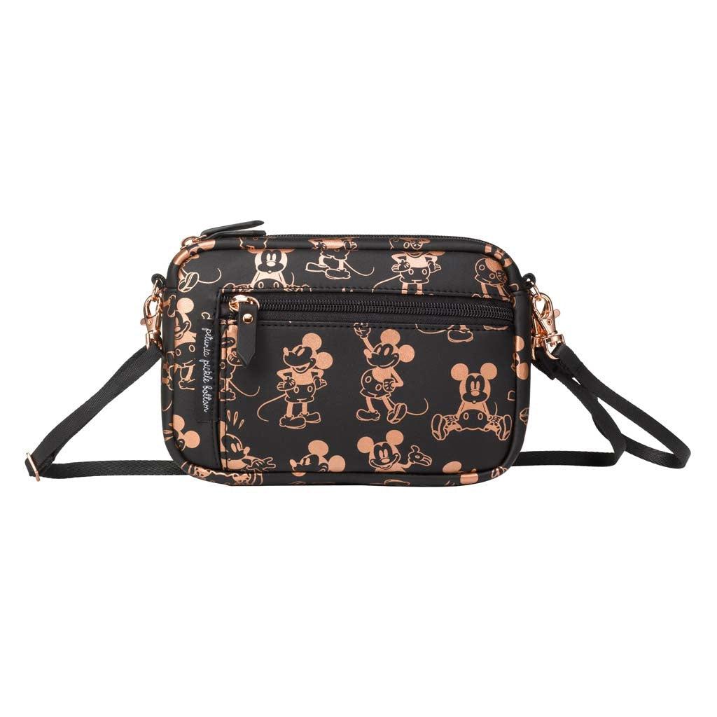 Adventurer Belt Bag in Metallic Mickey Mouse-Belt Bags-Petunia Pickle Bottom
